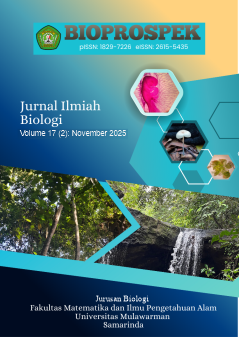 					View Vol. 17 No. 2 (2025): BIOPROSPEK: Jurnal Ilmiah Biologi
				